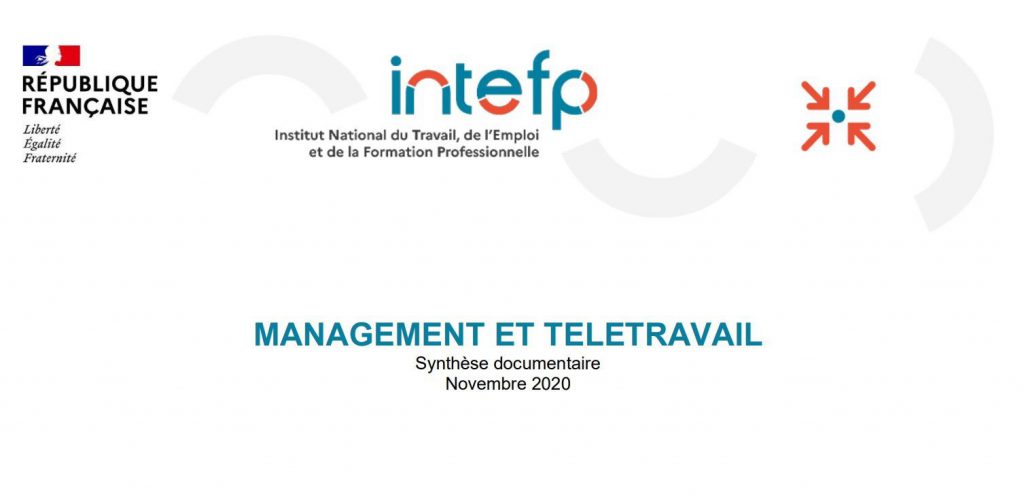 Lire la suite à propos de l’article Télétravail et management – INTEFP novembre 2020